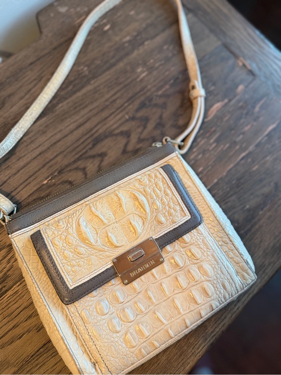 Brahmin Handbags - Brahmin Crocodile-Embossed Leather Crossbody Bag